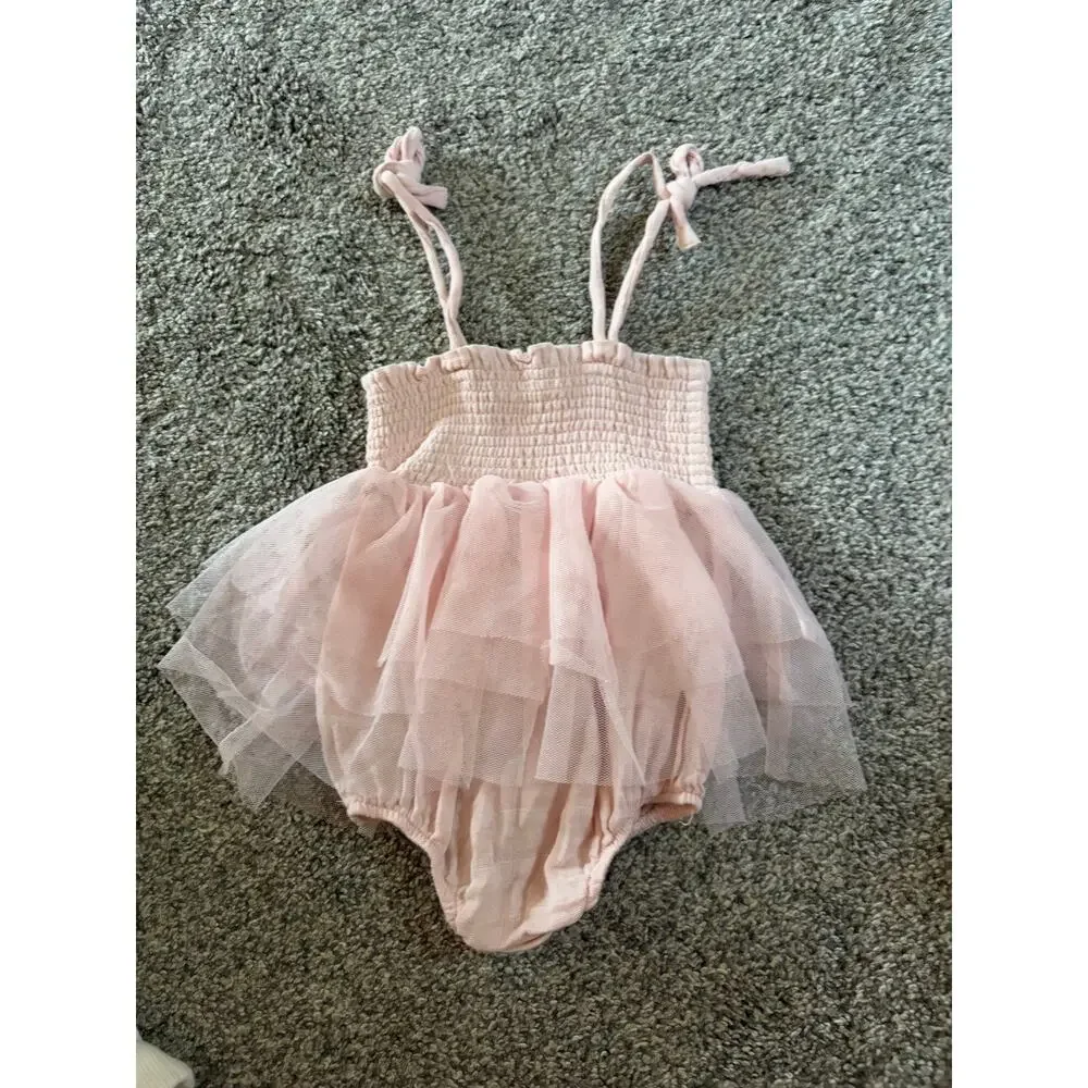 Angel Dear 6-12 month pink tutu outfit